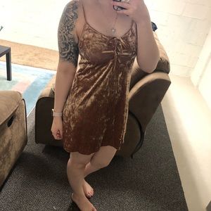 Forever 21 velvet dress